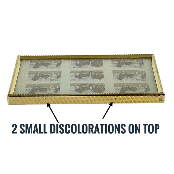 1993 Sporting Horses Harness Racing 29c Stamp Sheet of 9 in Gold Frame Stamp Art - Picture 3 of 16